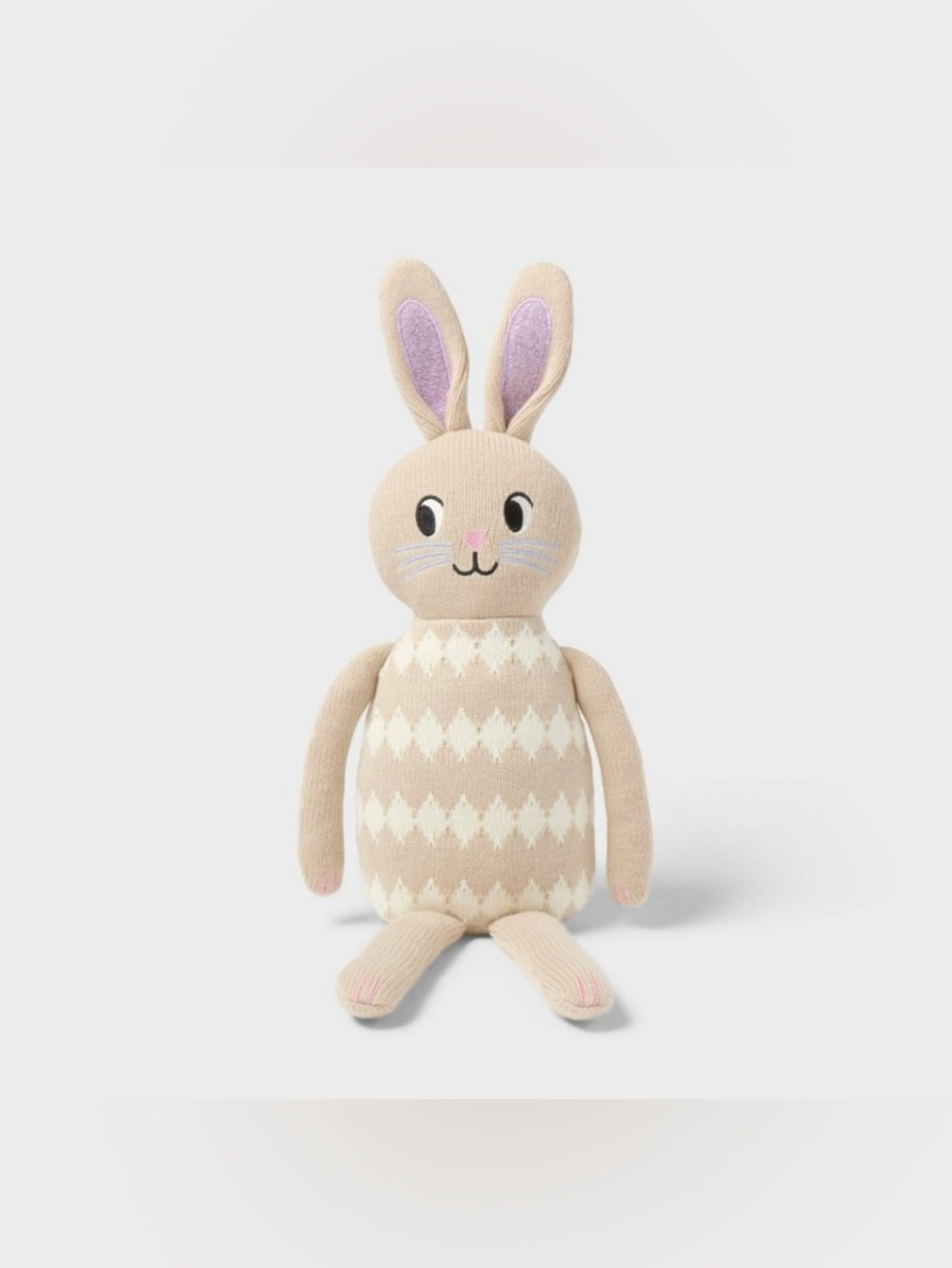 Easter Knit Bunny Light Brown - Spritz™